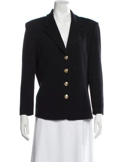 Pre-owned St John Blazer In Black