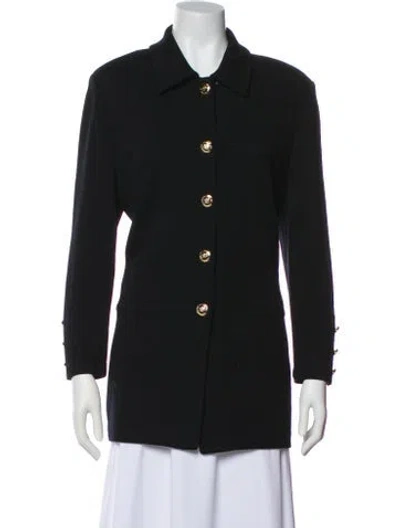 Pre-owned St John Blazer In Black