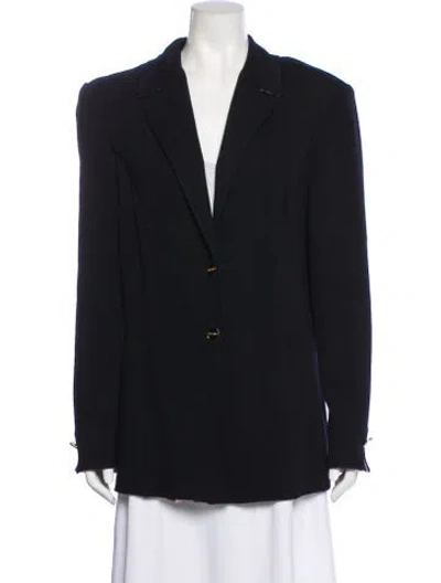Pre-owned St John Blazer In Black