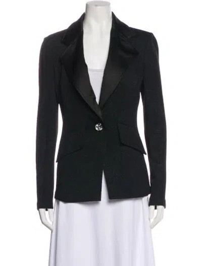 Pre-owned St John Blazer In Black