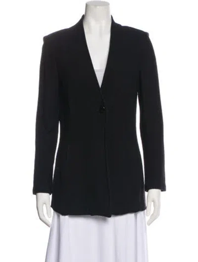 Pre-owned St John Blazer In Black