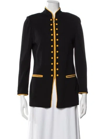 Pre-owned St John Blazer In Black