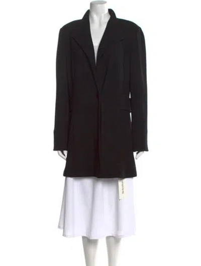 Pre-owned St John Blazer In Black