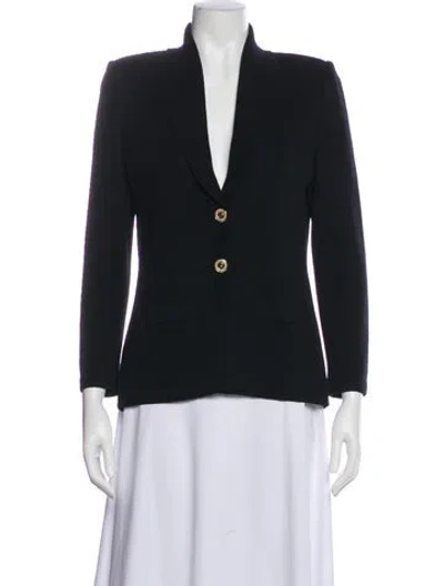 Pre-owned St John Blazer In Black