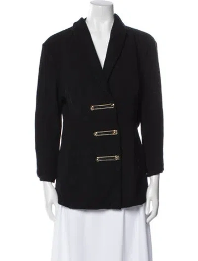 Pre-owned St John Blazer In Black