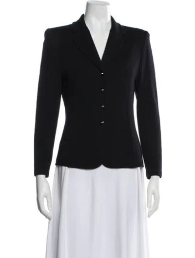 Pre-owned St John Blazer In Black