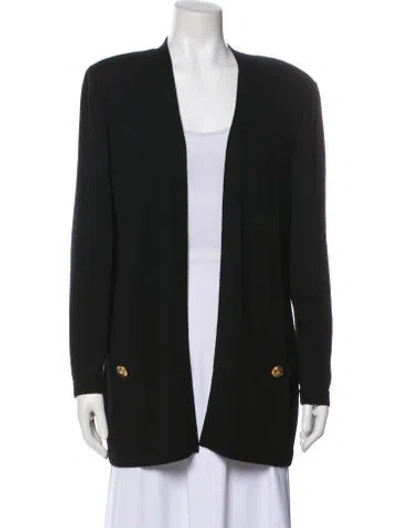 Pre-owned St John Blazer In Black