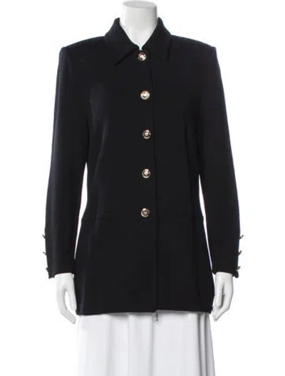 Pre-owned St John Blazer In Black