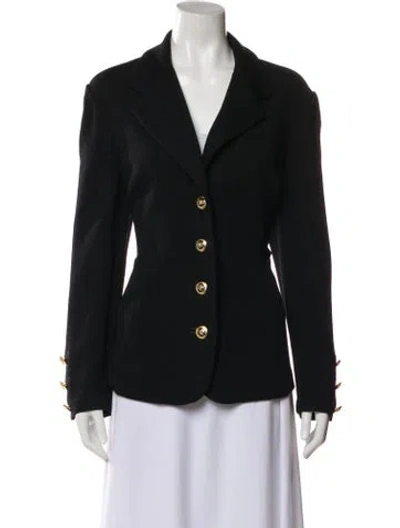 Pre-owned St John Blazer In Black