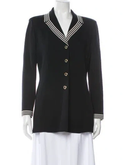 Pre-owned St John Blazer In Black