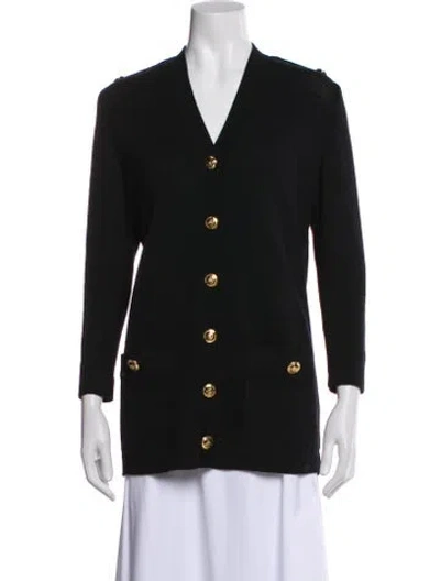 Pre-owned St John Blazer In Black