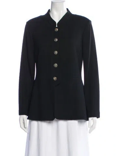 Pre-owned St John Blazer In Black