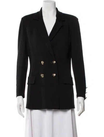 Pre-owned St John Blazer In Black