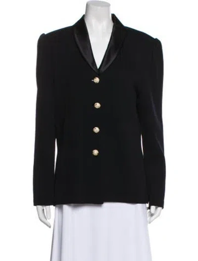 Pre-owned St John Blazer In Black