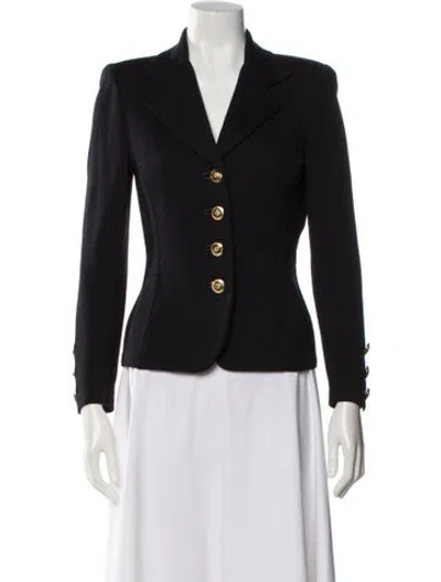 Pre-owned St John Blazer In Black