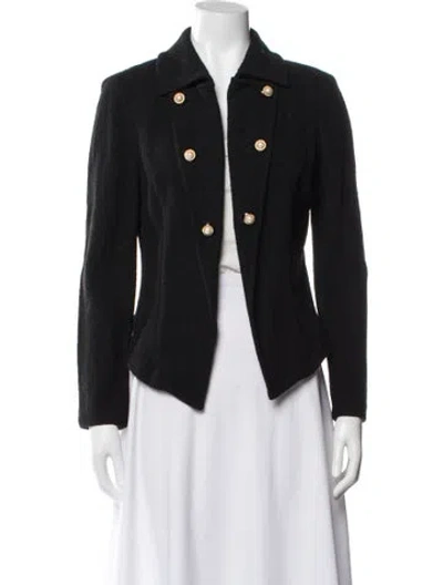 Pre-owned St John Blazer In Black