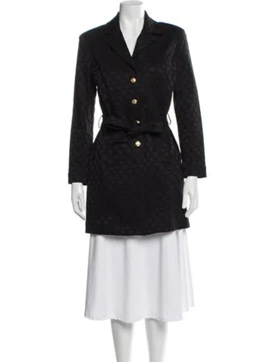 Pre-owned St John Blazer In Black