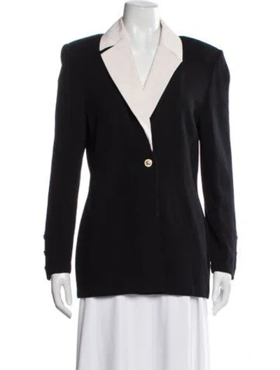 Pre-owned St John Blazer In Black