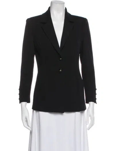 Pre-owned St John Blazer In Black