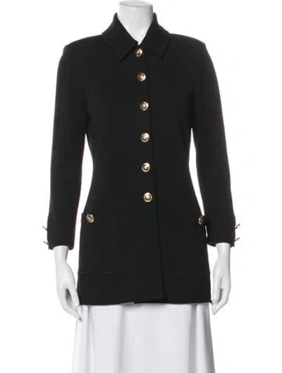 Pre-owned St John Blazer In Black