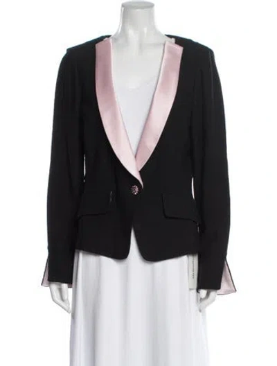 Pre-owned St John Blazer In Black