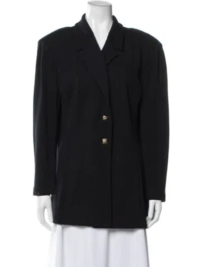 Pre-owned St John Blazer In Black
