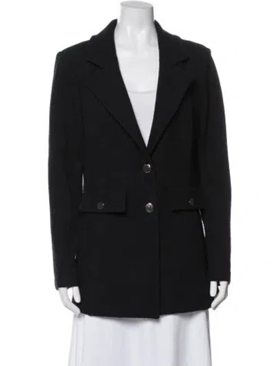 Pre-owned St John Blazer In Black