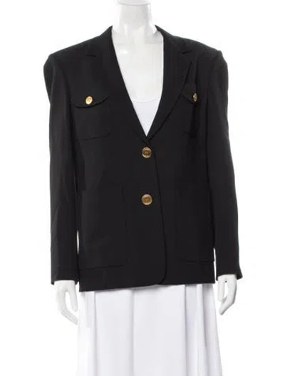 Pre-owned St John Blazer In Black