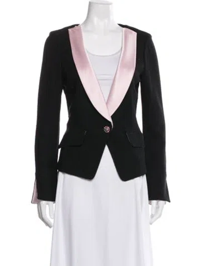 Pre-owned St John Blazer In Black