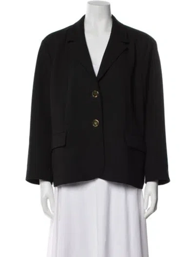 Pre-owned St John Blazer In Black