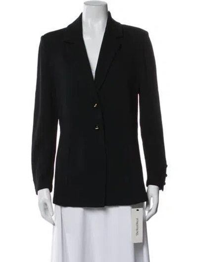 Pre-owned St John Blazer In Black