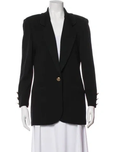 Pre-owned St John Blazer In Black