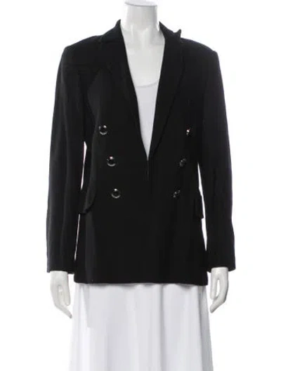 Pre-owned St John Blazer In Black