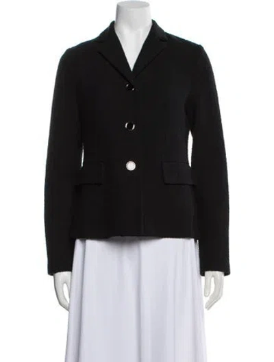 Pre-owned St John Blazer In Black