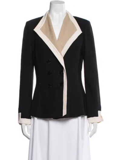 Pre-owned St John Blazer In Black