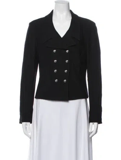 Pre-owned St John Blazer In Black