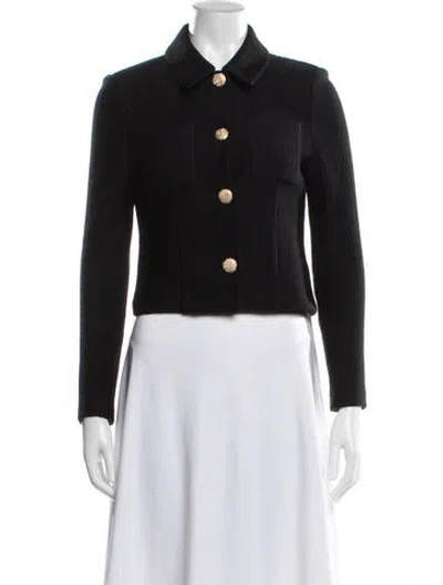 Pre-owned St John Blazer In Black