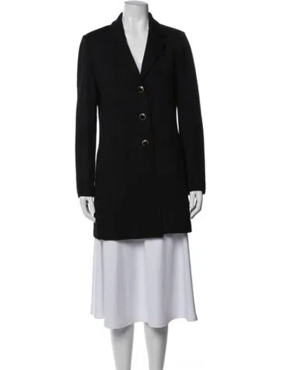 Pre-owned St John Blazer In Black