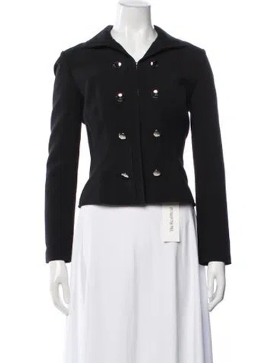Pre-owned St John Blazer In Black