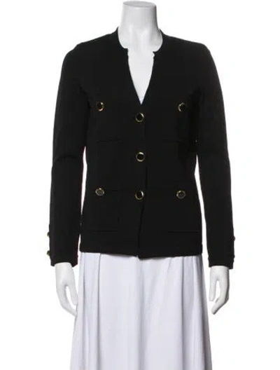 Pre-owned St John Blazer In Black