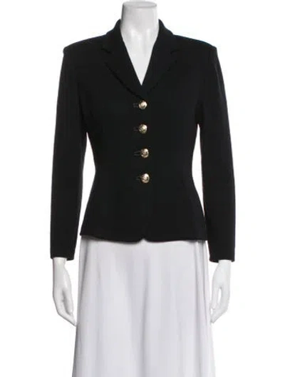 Pre-owned St John Blazer In Black