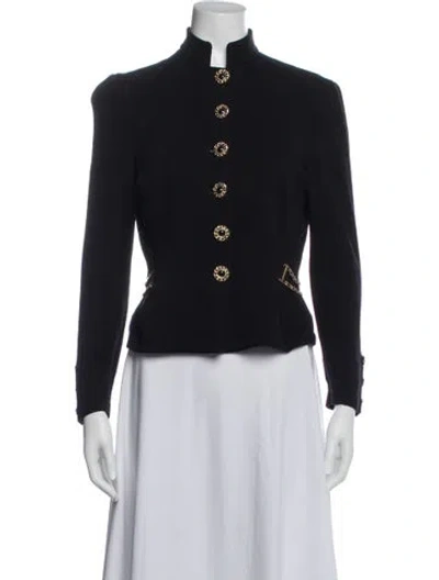 Pre-owned St John Blazer In Black