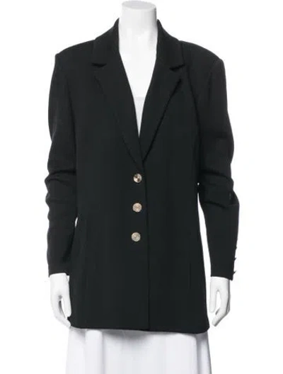 Pre-owned St John Blazer In Black