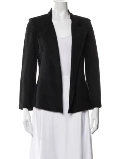 Pre-owned St John Blazer In Black