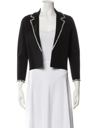 Pre-owned St John Blazer In Black
