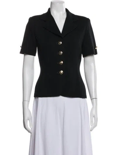 Pre-owned St John Blazer In Black