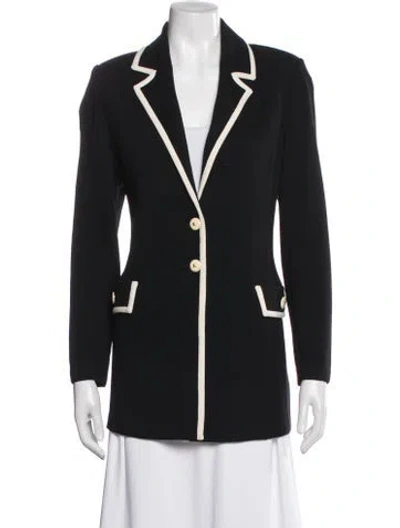 Pre-owned St John Blazer In Black
