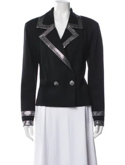 Pre-owned St John Blazer In Black