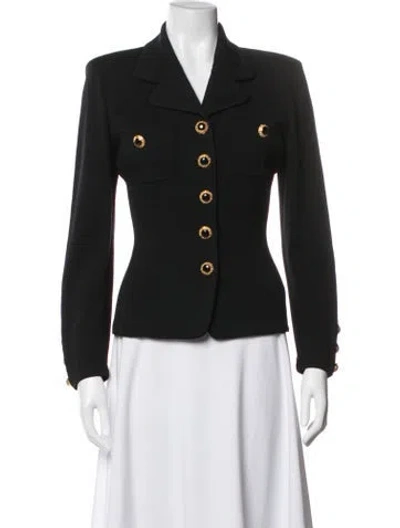 Pre-owned St John Blazer In Black