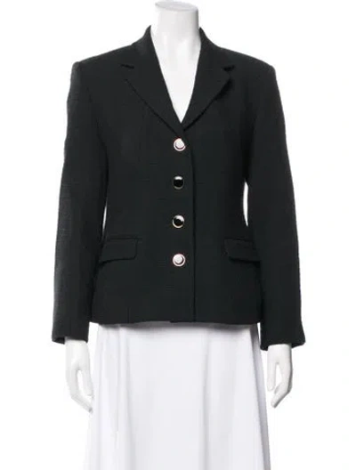 Pre-owned St John Blazer In Black